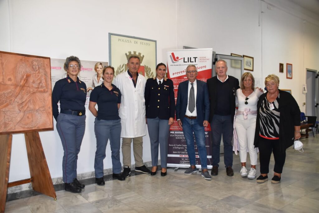 NASTRO ROSA visite senologiche gratuite presso la sede di Lucca della Polizia di stato